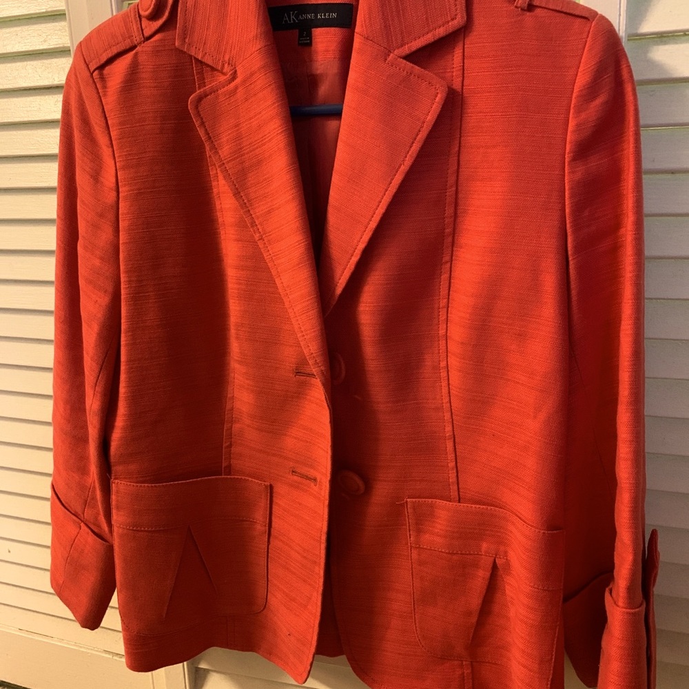 Anne Klein Red Jacket
